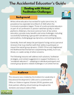 The Accidental Educator’s Guide to Dealing with Virtual Facilitation Challenges